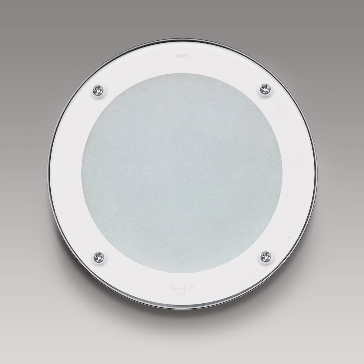 PLANO - Megaplano aluminium, verre mat
